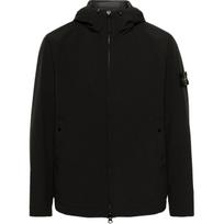 Stone Island FW24 Soft Shell Primaloft Vienspalvis Užtraukiamas su gobtuvu Striukė Vyriškos striukės Juoda 811540627-A0029 L