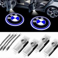 Automobilio durų projektoriai Lazeriniai LED žibintai Mandagumo baseino šešėlio lempos BMW 4 vnt.