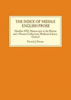 The Index of Middle English Prose