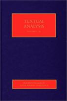 Textual Analysis