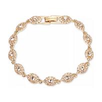 Givenchy Tuščiavidurio Dizaino Imituoto Krištolo Metalinė Apyrankė Moteriškos Apyrankės Auksinė Sidabrinė 60511313/60511314 Gold