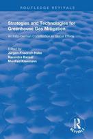 Strategies and Technologies for Greenhouse Gas Mitigation