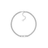 Dior Chain Link Design Necklace Women necklaces Silver N1583DVOCY-D13S Box+Shopping Bag