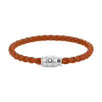 Montblanc Meisterstück Pintos odos apyrankė Unisex apyrankė Rūdys MB134062 F,Rusty Red