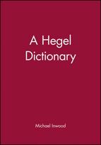 A Hegel Dictionary