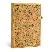 Gold Inlay Mini Lined Hardcover Journal