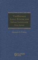 German Legal System and Legal Language