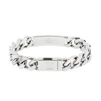 Louis Vuitton Rašto Graviruotas Grandinėlės Paladžio Kubietiško Grandinės Unisex Papuošalas Sidabrinis M00270 Default Packaging,M,Silver Carabiners