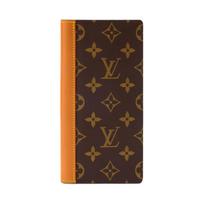 Louis Vuitton Brazza Klasikinis Monogram Archive Padengtas Drobės Odinis Piniginė Vyriška piniginė Ruda M28159 Gift Set(Basic Set+Box+Shopping Bag)