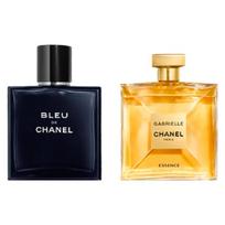CHANEL Bleu De Chanel Eau de Toilette + Gabrielle Chanel Essence Eau De Parfum 2-Piece Set Bleu De Chanel EDT 50ml+ Gabrielle EDP 50ml