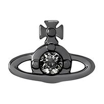 Vivienne Westwood Nano Pistoletas Juodas Žalvarinis Auskaras Unisex Auskarai 62010086-S108-CN Box