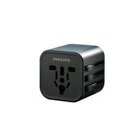 Philips pasaulinis kelioninis adapteris juoda