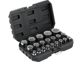 Galvučių rinkinys, 12 kampų | 12,5 mm (1/2") | 8 - 36 mm | 21 vnt (YT-12630)