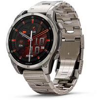 Garmin Fenix 8 3.56 cm (1.4") AMOLED 47 mm Digital 454 x 454 pixels Touchscreen Titanium Wi-Fi GPS (satellite) 010-02904-40