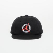 Jordan Flight Club Pro Unstructured Flat Bill Hat Black/ Black - Dydis L/XL (IF3499-010 Kitos kepurės)