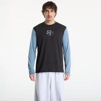 Horsefeathers Fury Ls Bike Jersey Black/ Citadel - Dydis L (SM1273P Marškinėliai)
