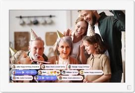 No Name myFirst Live digital photo frame White 25.6 cm (10.1") Touchscreen Wi-Fi