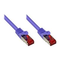 Alcasa 8060-002V - RJ-45 - Männlich/männlich - Cat6 - S/FTP (S-STP) - Violett - Polyvinyl chloride (PVC) (8060-002V)