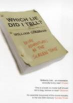 Which Lie Did I Tell?