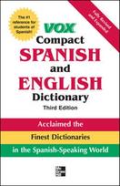 Vox Compact Spanish & English Dictionary, 3E (HC)