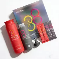 MASIL 38 Salon Hair Set – salono efekto rinkinys plaukams - 300ml+2x8ml+200ml+2x8ml
