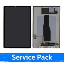 LCD ekranas suderinamas Samsung X406 / X400 Tab S10 Lite juodas su rėmeliu (Service Pack)