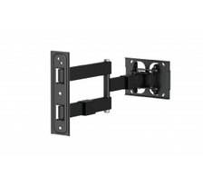 Visaro Wall mount | WMA75 Full Motion TV Mount | Maximum weight (capacity) 30 kg | Black