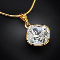 Kaklo papuošalas moterims DiamondSky Glare IV su Swarovski kristalais