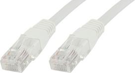 MicroConnect RJ-45/RJ-45 kat.5e U/UTP Biały 10szt. 2m (V-UTP502WVP)