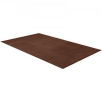 Kiliminės plytelės, 61x61x0.5 cm, tamsiai rudos, savaime prilimpančios grindys