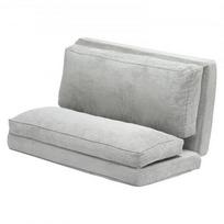 Sofa-lova, sulankstoma 3-in-1 konvertuojama futonas, 241x136x12 cm, pilka, putos
