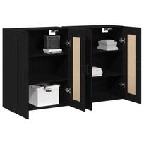 vidaXL Prikabinama spinta 2 pcs Amatininkų ąžuolas 69,5 x 34 x 90 cm