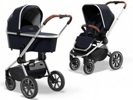 Universalus vežimėlio komplektas MOON RESEA S 5IN1 BASIC Navy