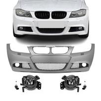 M-Pack Priekinis Bamperis, skirtas BMW E90 / E91 LCI (08-11), su skaidriais priešrūkiniais
