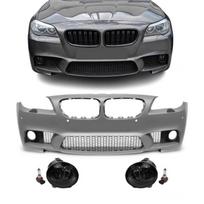 M5 stiliaus Priekinis Bamperis skirtas BMW F10 / F11 PRE-LCI (10-13), su tamsintais priešrūkiniais