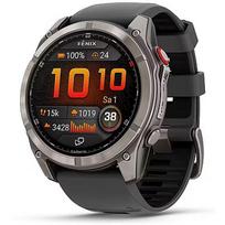 Garmin fenix 8 Pro 3.56 cm (1.4") AMOLED 51 mm Digital 454 x 454 pixels Touchscreen Graphite, Titanium Wi-Fi GPS (satellite) 010-03199-11