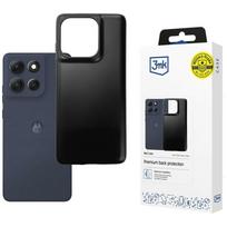 3MK Matt Case for Motorola Moto G86 Power in black