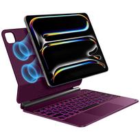 Typecase Edge case with keyboard for iPad Pro 11" 2024/2025, raspberry color