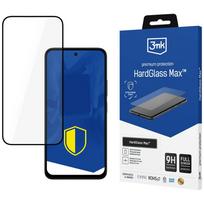3MK Tempered glass, HardGlass Max for Redmi 15 5G, black