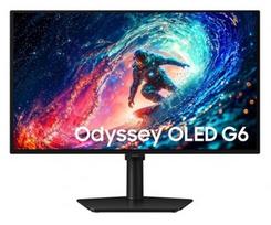 Samsung Odyssey OLED G6 G61SH | 27 " | OLED | QHD | 16:9 | 240 Hz | 0.03 ms | 2560 x 1440 pixels | 200 cd/m² | HDMI ports quantity 1 | Black