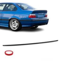 M3 style Spoileris ant Bagažinės dangčio, skirtas BMW E36 Sedan / Coupe / Cabrio, juodas blizgus