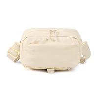 Shoulder Bag Women's Lightweight Commuter Outdoor Crossbody Bag Nylon Bag smėlis
