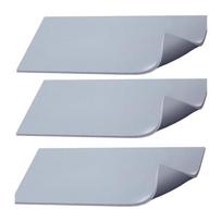 3Pcs Silicone Heat Press Pad 4x8Inch Double Side Press Mat Heat Resistant Up to 540F for Sublimation on Hat Sleeves 1
