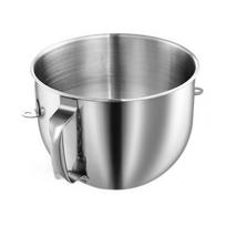 7QT Nerūdijančio plieno maišytuvo indas Kitchenaid 7QT pakreipiamai galvai maišytuvams KSM70SKXXV8 KSM70SKXXCA KSM70SKXXBK su rankena CHINA
