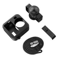 Silicone Case for GoPro Max 2 Screen Protector Anti-drop Dust Proof Flip Battery Side Cover Lens Cap for GoPro Max 2 Accessories