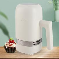 Automatic Ice Cream Maker 60W 300ML Efficient ABS Aluminium Alloy Low Noise Ice Cream Machine 100-240V 12V for Kitchen EU