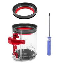 Dyson V10 Slim V12 Digital Slim dulkių konteineris ir viršutinis fiksuotas sandarinimo žiedas Dulkių siurblio atsarginės dalys