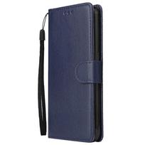 sFor Xiaomi Mi 9T Leather Case on For Coque Xiaomi Mi 9T mi9t pro Redmi K 20 K20 Pro Case Cover Classic Flip Wallet Phone Cases Xiaomi Mi 9T mėlyna