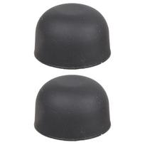 2xSilicone Anti Vibration Speaker Feet Shock Absorption Pad for Sound Equipment Protections Against Scratches Slip 1 black