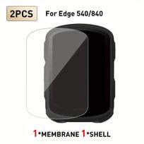 Screen Protector for Garmin Edge 540/840 Computer Case Scratch & Impact Resistant Silicone Cover Button Protection for Cyclists For Edge 540 840 juoda